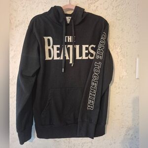 Authentic Beatles Sweatshirt Hoodie Black